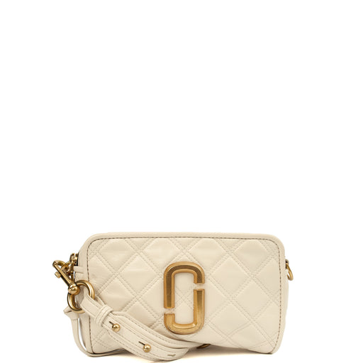 Picture of Marc Jacobs Cross Body Snapshot in Neutral, Leather