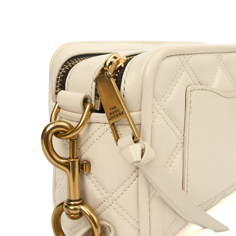 Picture of Marc Jacobs Cross Body Snapshot in Neutral, Leather