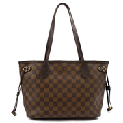 Picture of Louis Vuitton Shoulder Bag Neverfull PM in Damier Ebene, Canvas