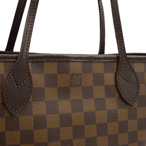 Picture of Louis Vuitton Shoulder Bag Neverfull PM in Damier Ebene, Canvas