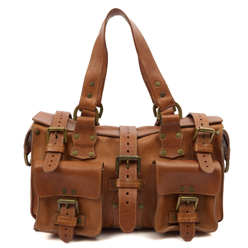 Picture of Mulberry Tote Roxanne in Oak, Leather