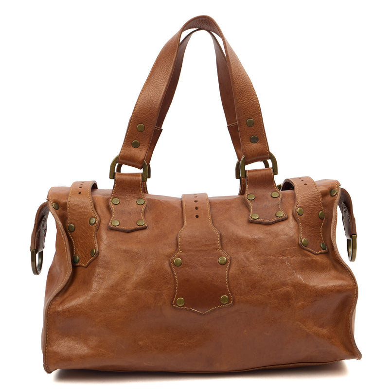 Picture of Mulberry Tote Roxanne in Oak, Leather