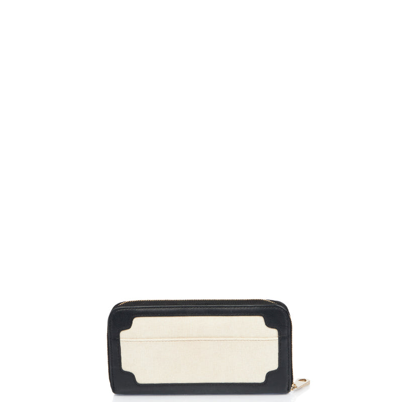 Picture of Aspinal of London Continental Purse in Neutral, Leather