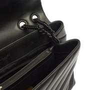 Picture of Saint Laurent Shoulder Bag Lou Lou - Medium in Black, Leather