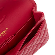 Picture of Chanel Shoulder Bag Classic Double Flap - Medium in Red, Leather
