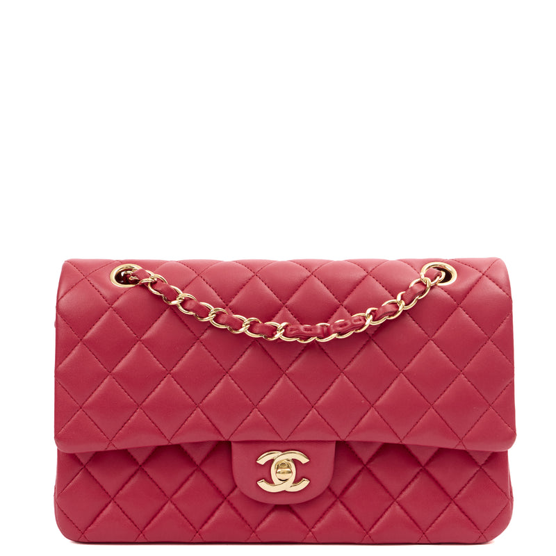 Picture of Chanel Shoulder Bag Classic Double Flap - Medium in Red, Leather