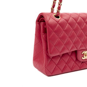 Picture of Chanel Shoulder Bag Classic Double Flap - Medium in Red, Leather