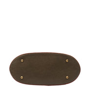 Picture of Mulberry Tote Scotchgrain Shoulder Bag in Brown, Leather