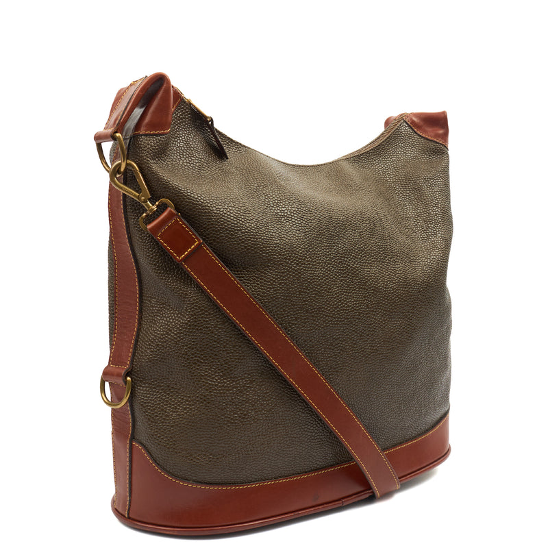 Picture of Mulberry Tote Scotchgrain Shoulder Bag in Brown, Leather