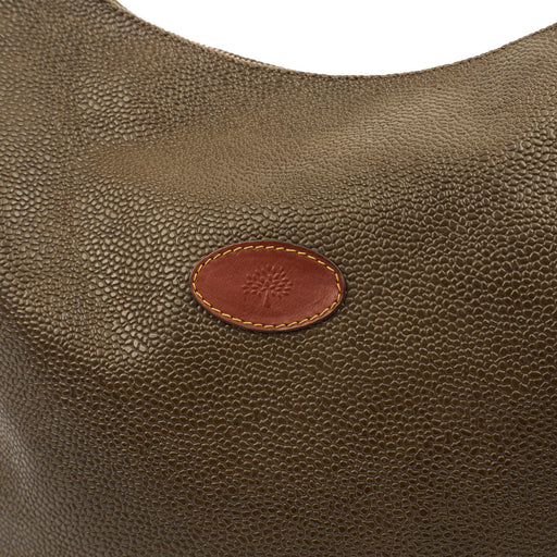 Picture of Mulberry Tote Scotchgrain Shoulder Bag in Brown, Leather