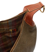 Picture of Mulberry Tote Scotchgrain Shoulder Bag in Brown, Leather