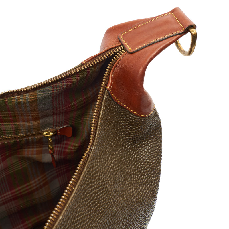 Picture of Mulberry Tote Scotchgrain Shoulder Bag in Brown, Leather