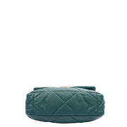 Picture of Chanel Cross Body Chanel 19 in Green, Calfskin Leather
