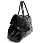 Picture of Mulberry Tote Bayswater Heritage in Black, Patent Leather