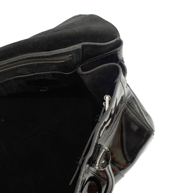 Picture of Mulberry Tote Bayswater Heritage in Black, Patent Leather