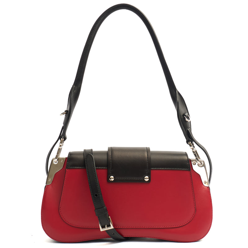 Prada Cross Body Sidonie  in Red, Calfskin