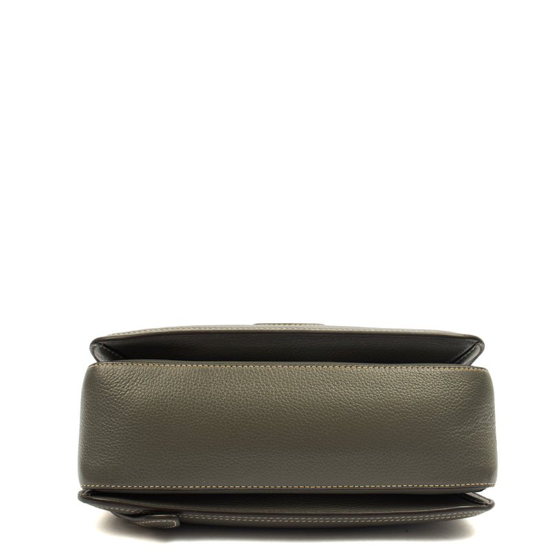 Picture of Mulberry Cross Body Billie in Grey, Calfskin Leather