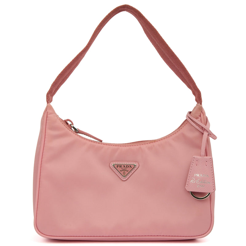 Picture of Prada Shoulder Bag Re-edition 2000 Nylon Mini Bag in Pink, Nylon