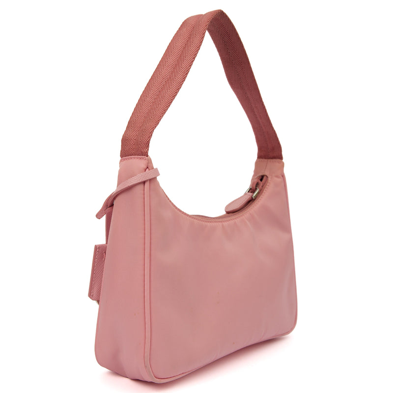 Picture of Prada Shoulder Bag Re-edition 2000 Nylon Mini Bag in Pink, Nylon