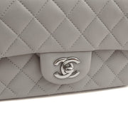 Picture of Chanel Cross Body Classic - Mini (Rectangular) in Grey, Calfskin Leather