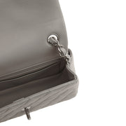 Picture of Chanel Cross Body Classic - Mini (Rectangular) in Grey, Calfskin Leather