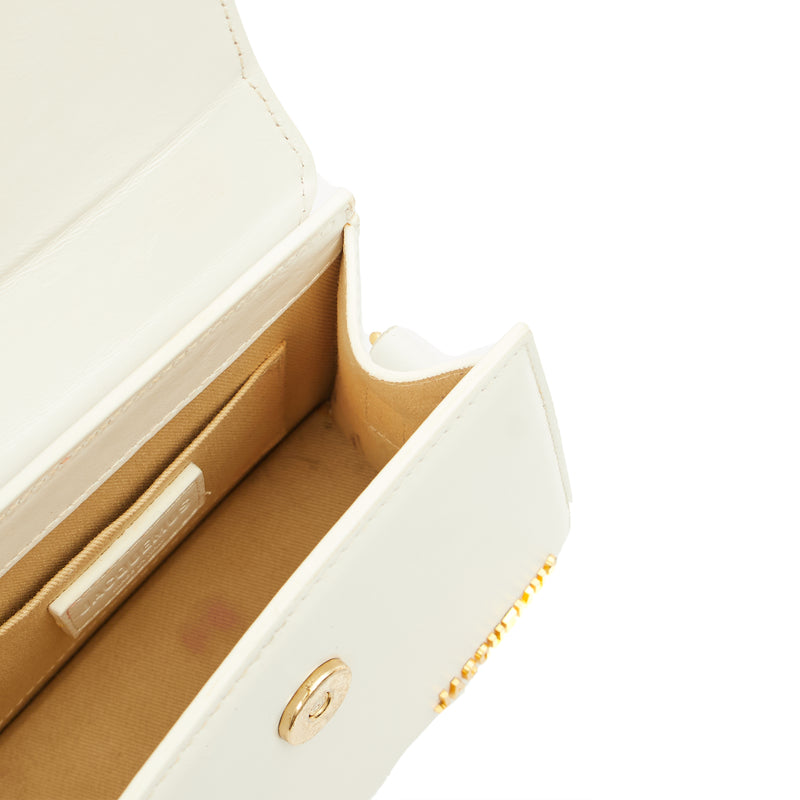 Picture of Jacquemus Cross Body Le Chiquito Moyen in White, Leather