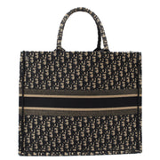 Picture of Christian Dior Tote Book Tote in Blue, Dior Oblique Embroidery