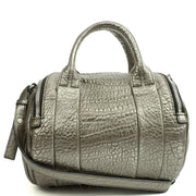 Picture of Alexander Wang Cross Body Rocco in Metallic, Leather