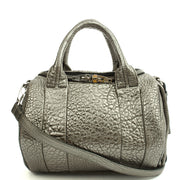 Picture of Alexander Wang Cross Body Rocco in Metallic, Leather