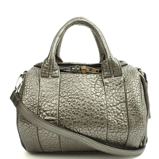 Picture of Alexander Wang Cross Body Rocco in Metallic, Leather