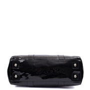 Picture of Mulberry Tote Bayswater Heritage in Black, Patent Leather