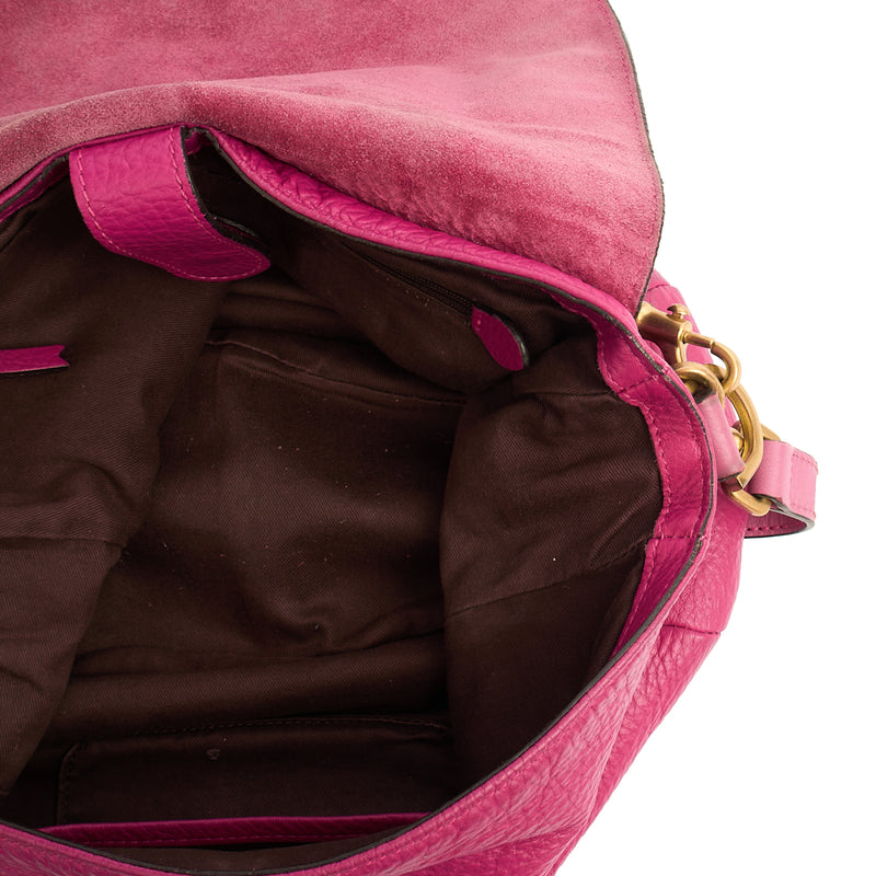 Picture of Mulberry Satchel Effie Satchel in Pink, Calfskin Leather