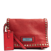 Picture of Prada Shoulder Bag Shoulder Bag in Fiery Red , Calfskin