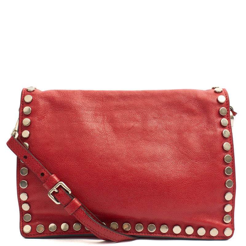Picture of Prada Shoulder Bag Shoulder Bag in Fiery Red , Calfskin