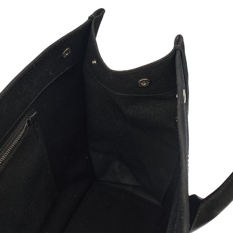 Picture of Saint Laurent Tote Rive Gauche Tote in Black, Fabric