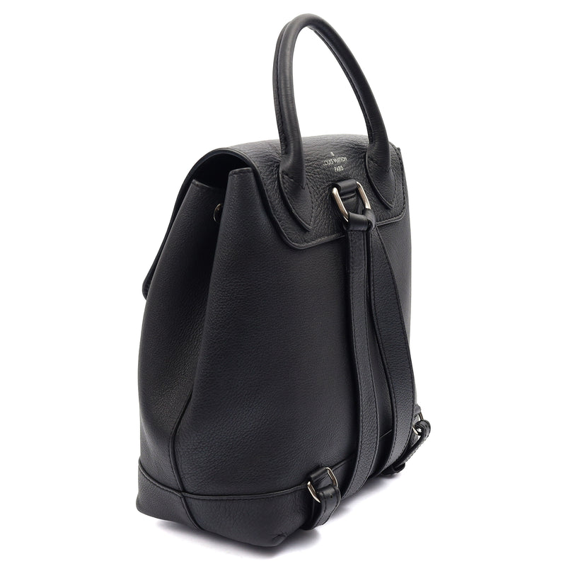 Picture of Louis Vuitton Backpack Lockme Backpack in Black, Calfskin Leather