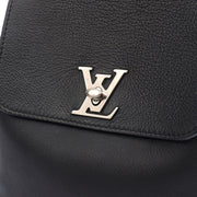 Picture of Louis Vuitton Backpack Lockme Backpack in Black, Calfskin Leather