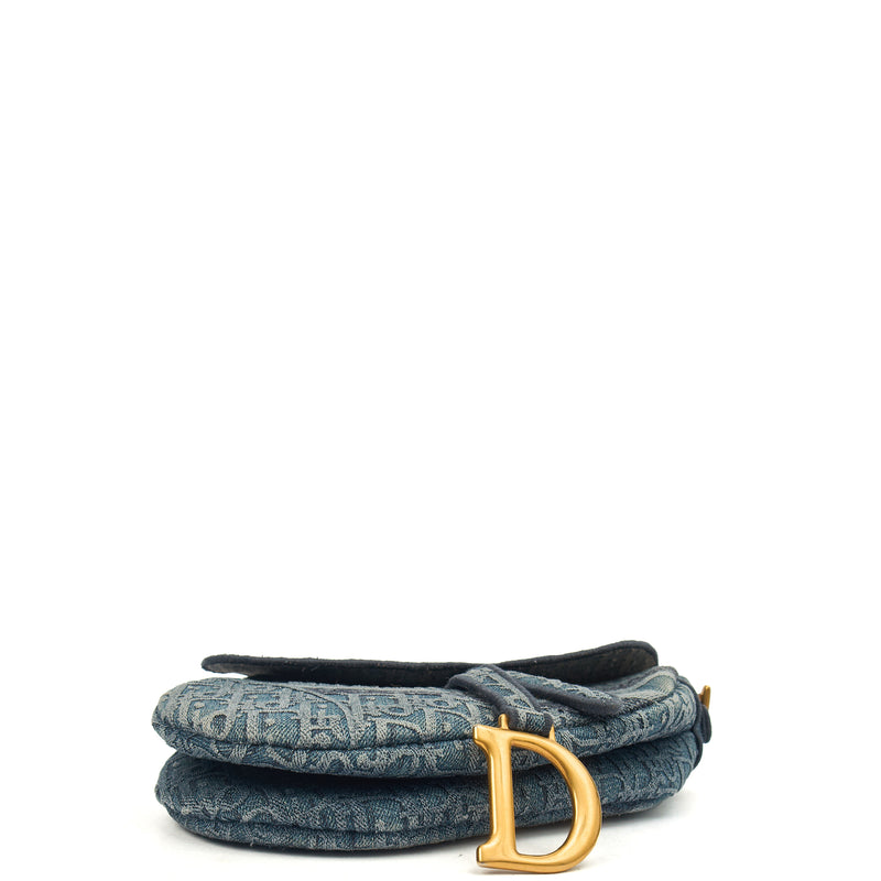 Picture of Christian Dior Shoulder Bag Saddle Bag in Blue, invalid