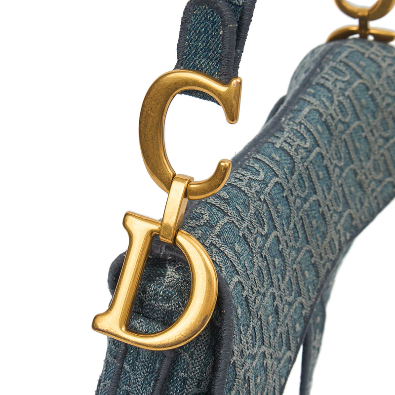 Picture of Christian Dior Shoulder Bag Saddle Bag in Blue, invalid