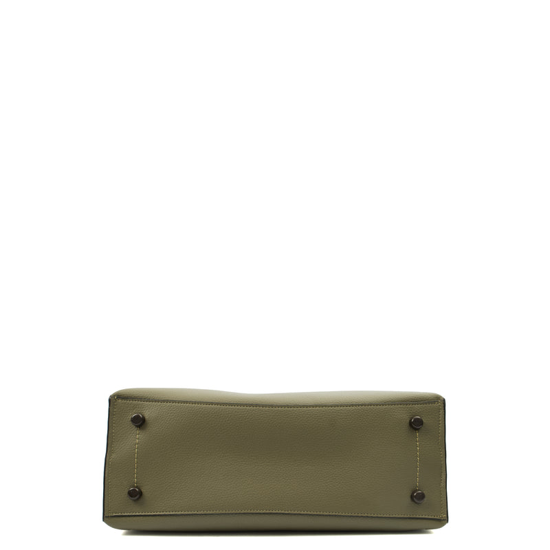 Picture of Coach Tote Willow Tote in Green, Leather