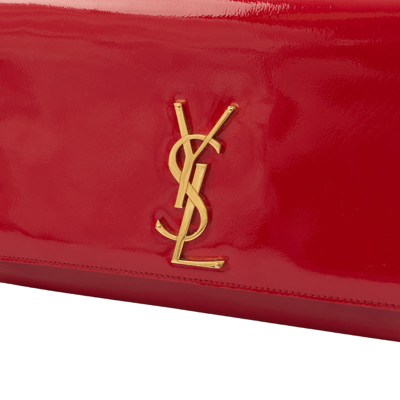 Picture of Saint Laurent Cross Body Kate Medium in Red, Patent Leather