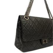 Picture of Chanel Shoulder Bag 2.55 Reissue - Maxi in Black, Crinkled Calfskin Leather