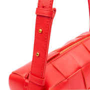 Picture of Bottega Veneta Shoulder Bag Brick in Red, Intrecciato Nappa