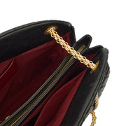 Picture of Chanel Tote Mademoiselle Bowling Bag - Large in Black, Calfskin Leather