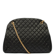 Picture of Chanel Tote Mademoiselle Bowling Bag - Large in Black, Calfskin Leather