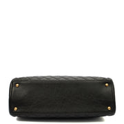 Picture of Chanel Tote Mademoiselle Bowling Bag - Large in Black, Calfskin Leather
