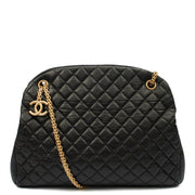 Picture of Chanel Tote Mademoiselle Bowling Bag - Large in Black, Calfskin Leather