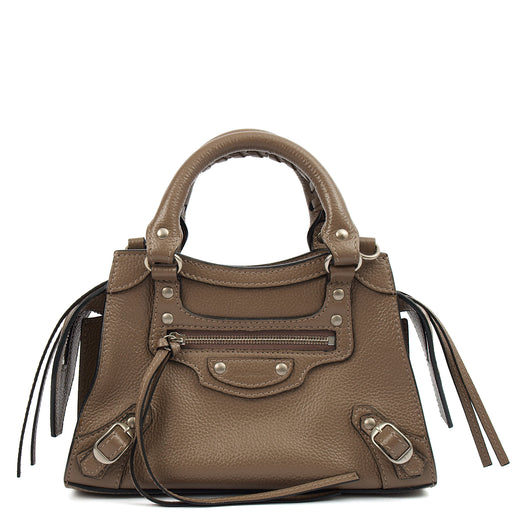 Picture of Balenciaga Mini Bag Neo Classic Mini in Brown, Veau (Calfskin)