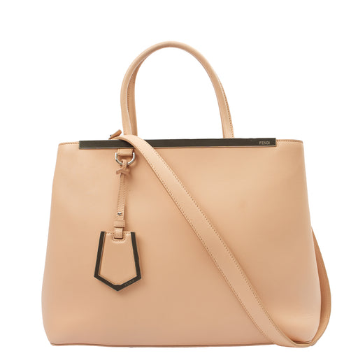 Picture of Fendi Tote 2Jour - Large  in Pink, Leather