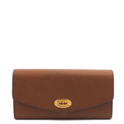 Picture of Mulberry Wallet Darley Wallet in Oak, Calfskin Leather